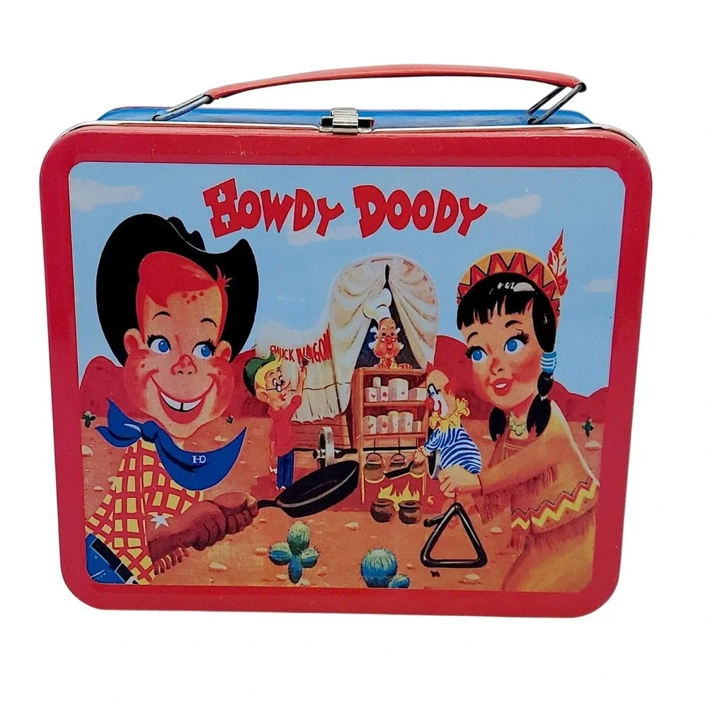 1995 Brainiaks Howdy Doody Tin Lunch Box